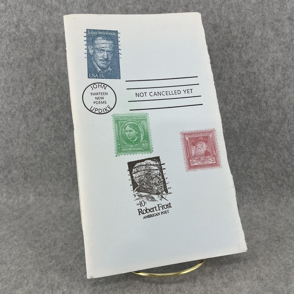 Not Cancelled Yet Thirteen New Poems John Updike Poetry Collectible Limited 2003